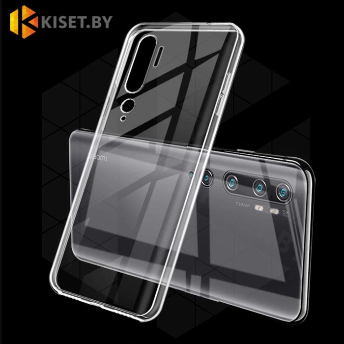 Силиконовый чехол Ultra Thin TPU для Xiaomi Mi 10 / Mi 10 Pro прозрачный