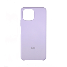 Soft-touch бампер KST Silicone Cover для Xiaomi Mi 11 Lite фиалковый