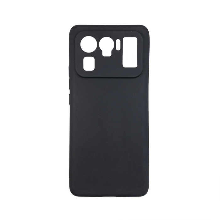 Силиконовый чехол KST Safe Camera для Xiaomi Mi 11 Ultra черный матовый