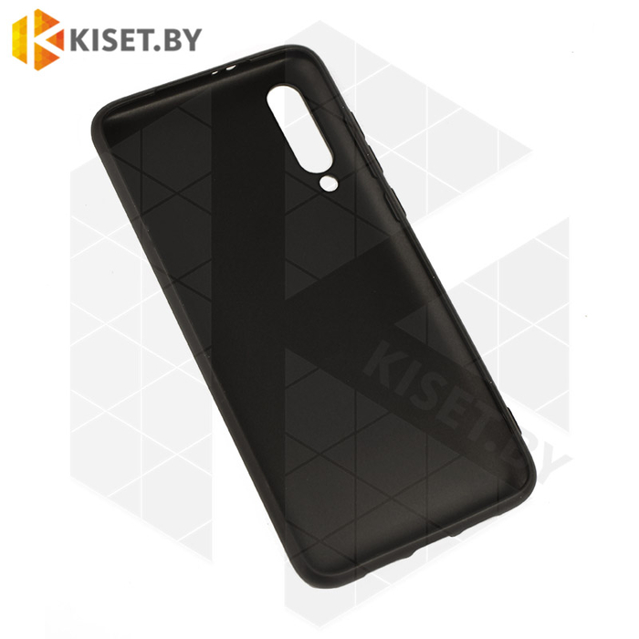 Силиконовый чехол матовый для Xiaomi Mi 9 Pro черный