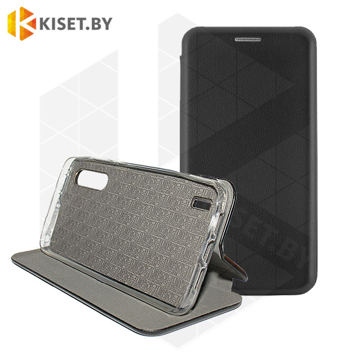Чехол-книжка Book Case 3D с визитницей для Xiaomi Mi CC9 черный