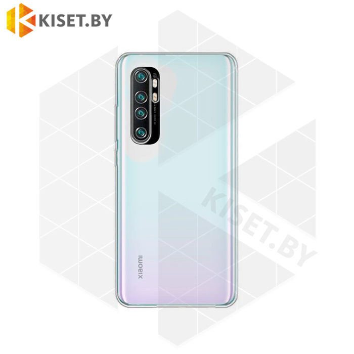 Силиконовый чехол Ultra Thin TPU для Xiaomi Mi Note 10 Lite прозрачный