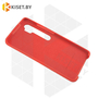 Soft-touch бампер Silicone Cover для Xiaomi Mi Note 10 красный