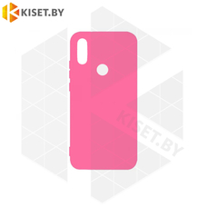 Силиконовый чехол Matte Case для Xiaomi Redmi Note 7 Pro розовый