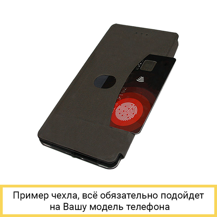 Чехол-книжка Book Case 3D с визитницей для Xiaomi Poco X3 / Poco X3 Pro синий