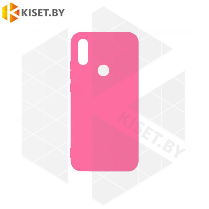 Силиконовый чехол Matte Case для Xiaomi Redmi 7 розовый