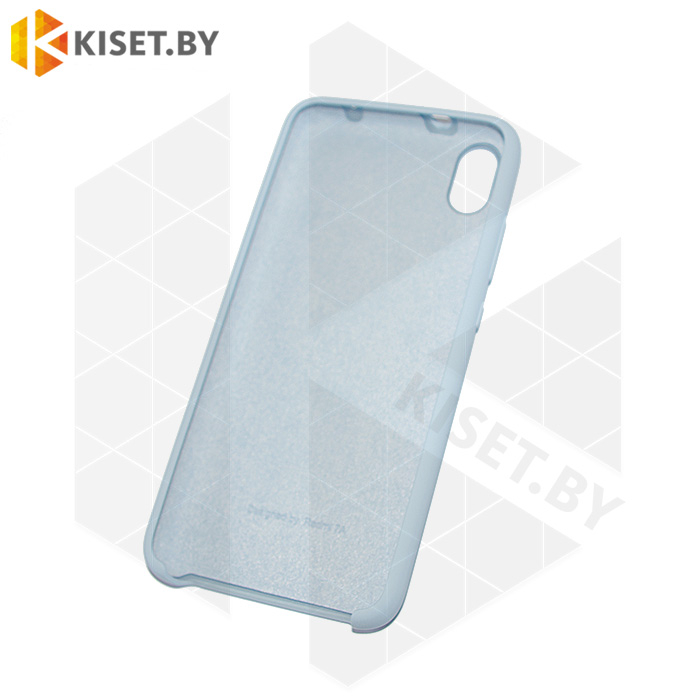 Soft-touch бампер Silicone Cover для Xiaomi Redmi 7A голубой