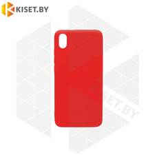 Силиконовый чехол Matte Case для Xiaomi Redmi 7A красный