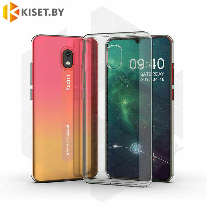 Силиконовый чехол Ultra Thin TPU для Xiaomi Redmi 8A прозрачный