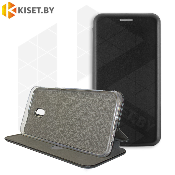 Чехол-книжка Book Case 3D с визитницей для Xiaomi Redmi 8A черный