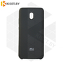 Soft-touch бампер Silicone Cover для Xiaomi Redmi 8A черный