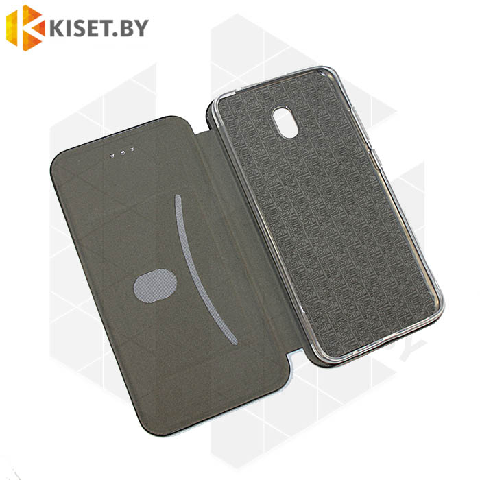 Чехол-книжка Book Case 3D с визитницей для Xiaomi Redmi 8A черный