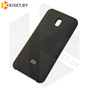 Soft-touch бампер Silicone Cover для Xiaomi Redmi 8A черный