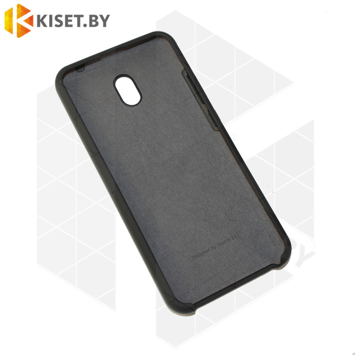 Soft-touch бампер Silicone Cover для Xiaomi Redmi 8A черный
