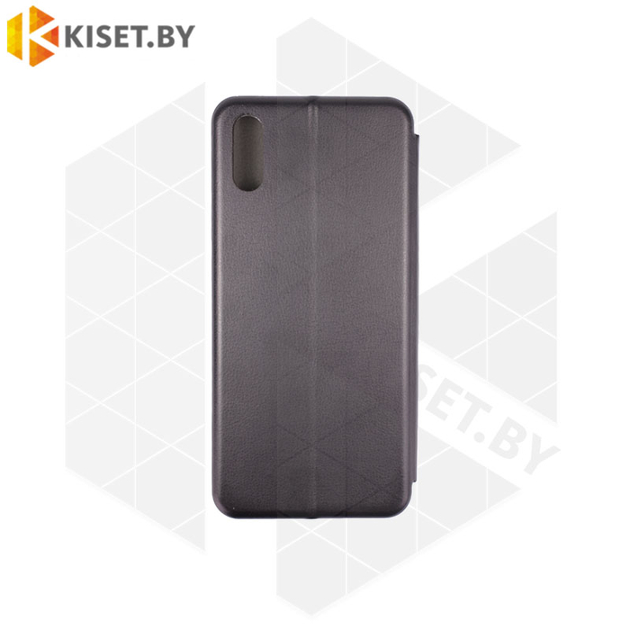 Чехол-книжка Book Case 3D с визитницей для Xiaomi Redmi 9A черный