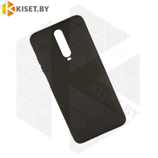 Soft-touch бампер KST Silicone Cover для Xiaomi Redmi K30 черный с закрытым низом
