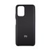 Soft-touch бампер KST Silicone Cover для Xiaomi Redmi Note 10 / 10S черный