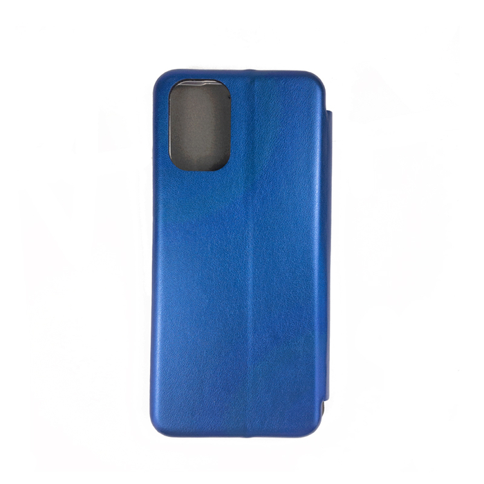 Чехол-книжка Book Case 3D с визитницей для Xiaomi Redmi Note 10 / 10S синий