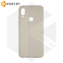 Силиконовый чехол Magnetic со встроенной пластиной для Xiaomi Redmi 7A серый