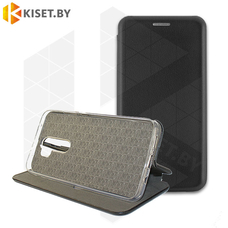Чехол-книжка KST Book Case 3D с визитницей для Xiaomi Redmi Note 8 Pro черный