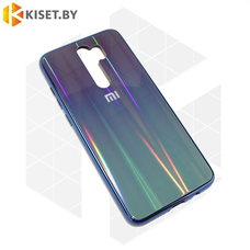 Чехол-бампер Aurora Glass для Xiaomi Redmi Note 8 Pro синий