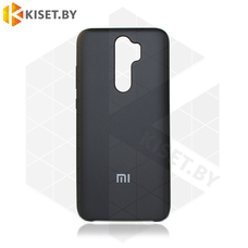 Soft-touch бампер KST Silicone Cover для Xiaomi Redmi Note 8 Pro черный