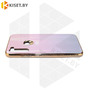 Чехол-бампер Aurora Glass для Xiaomi Redmi Note 8 розовый