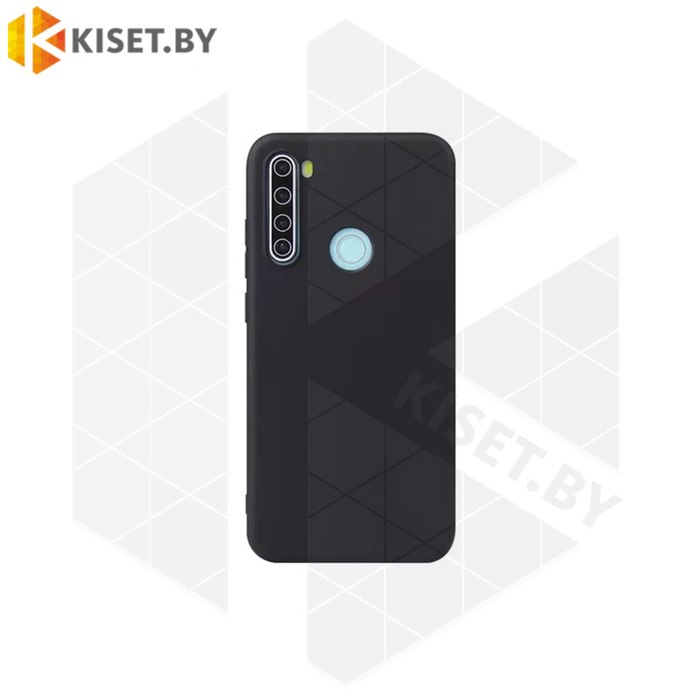 Силиконовый чехол Matte Case для Xiaomi Redmi Note 8T черный
