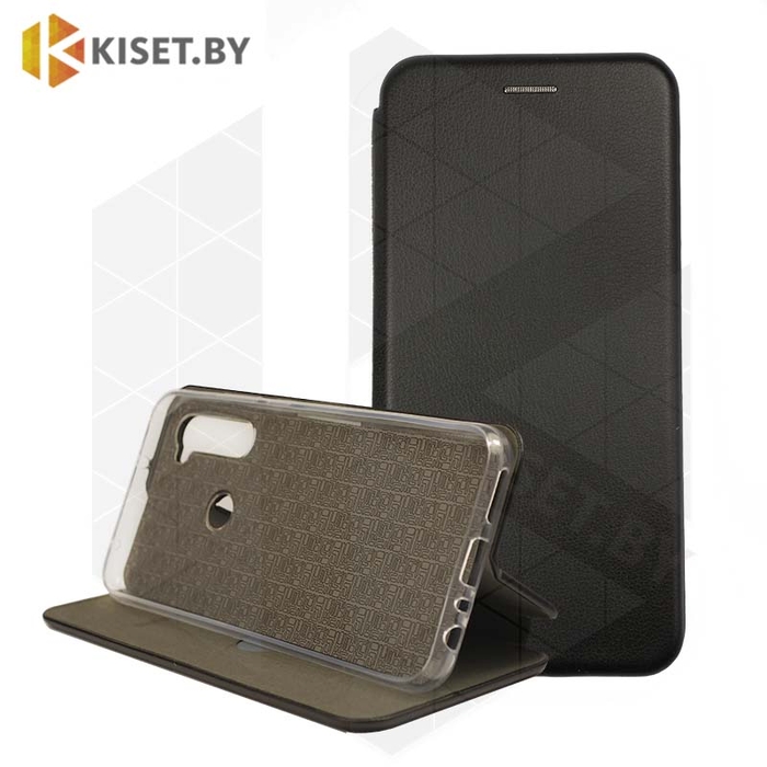 Чехол-книжка Book Case 3D с визитницей для Xiaomi Redmi Note 8T черный