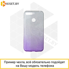Силиконовый чехол Brilliance для Samsung Galaxy A6 (2018) фиолетовый