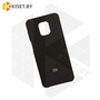 Soft-touch бампер Silicone Cover для Xiaomi Redmi Note 9S / 9 Pro / 9 Pro Max черный