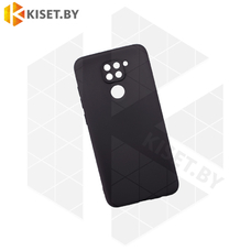 Силиконовый чехол KST SC для Xiaomi Redmi Note 9 / Redmi 10X 4G черный матовый