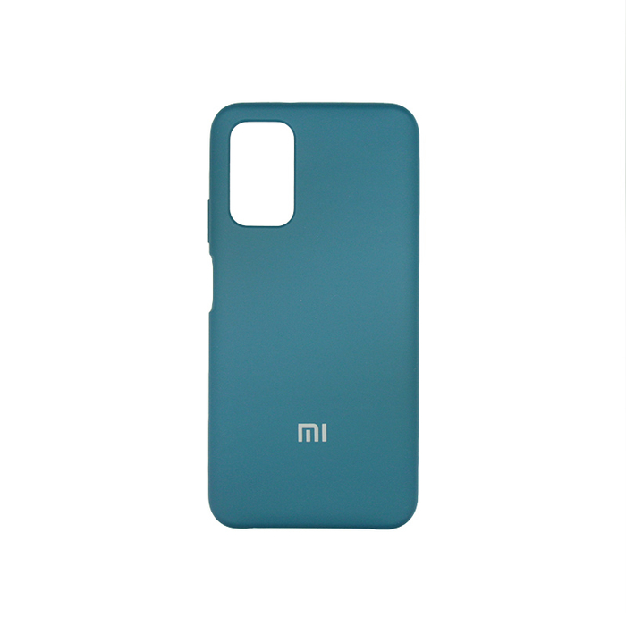Soft-touch бампер Silicone Cover для Xiaomi Redmi 9T изумрудный