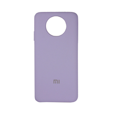 Soft-touch бампер Silicone Cover для Xiaomi Redmi Note 9T фиалковый