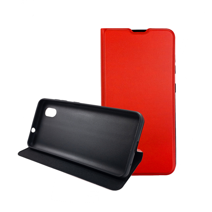 Чехол-книжка Redline iBox для ZTE Blade A3 (2020) красный