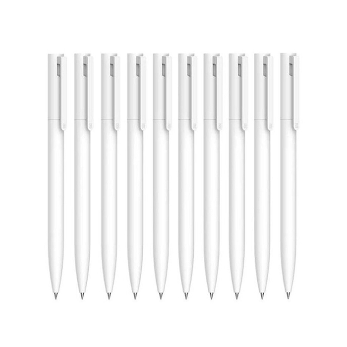 Набор гелевых ручек Xiaomi Mi Gel Ink Pen  BZL4027TY 10шт белый