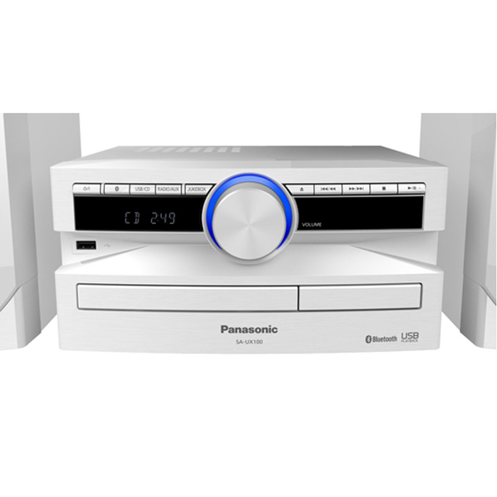 Музыкальный центр PANASONIC SC-UX100EE-W белый