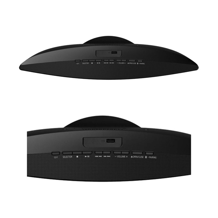 Музыкальный центр PANASONIC SC-HC200EE-K черный