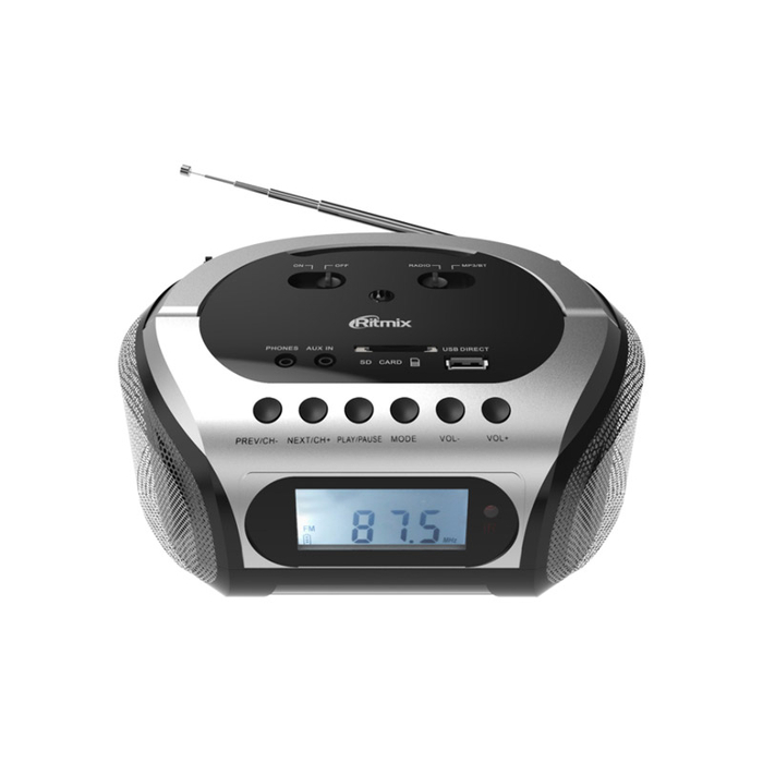 Портативная аудиосистема Ritmix RBB-200BT черный