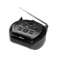 Портативная аудиосистема Ritmix RBB-100 черный