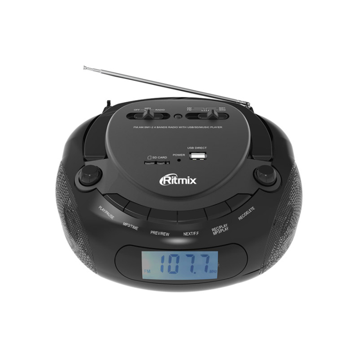 Портативная аудиосистема Ritmix RBB-030BT черный