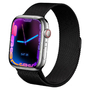 Браслет Миланский KST Milanese Loop для Apple Watch 38 мм черный