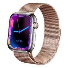 Ремешок плетеный миланский для Apple Watch 38 / 40 / 41 мм розовое золото