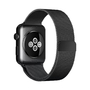 Браслет Миланский KST Milanese Loop для Apple Watch 38 мм черный