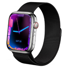 Ремешок плетеный миланский для Apple Watch 38 / 40 / 41 мм черный