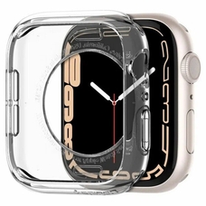 Чехол SPIGEN LIQUID CRYSTAL для APPLE WATCH 4 / 5 / 6 / 7 / 8 / 9 / SE (40 / 41 MM) прозрачный
