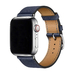 Кожаный ремешок KST для Apple Watch 44 / 45 / 49 мм синий