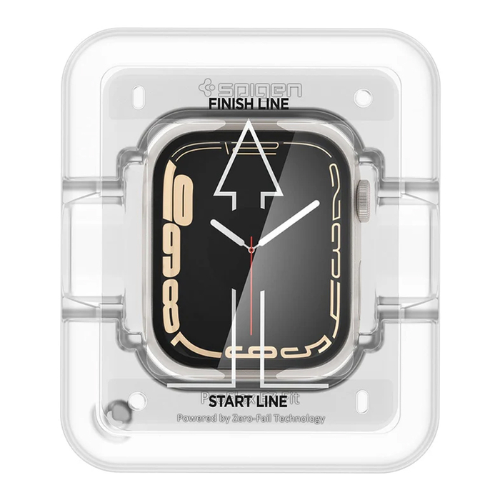 Защитное стекло гибридное SPIGEN PROFLEX EZ FIT для APPLE WATCH 7 / 8 / 9 (41 MM) 2 шт.