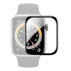 Защитная ультрамембрана TPU full glue для Apple Watch 45mm черный