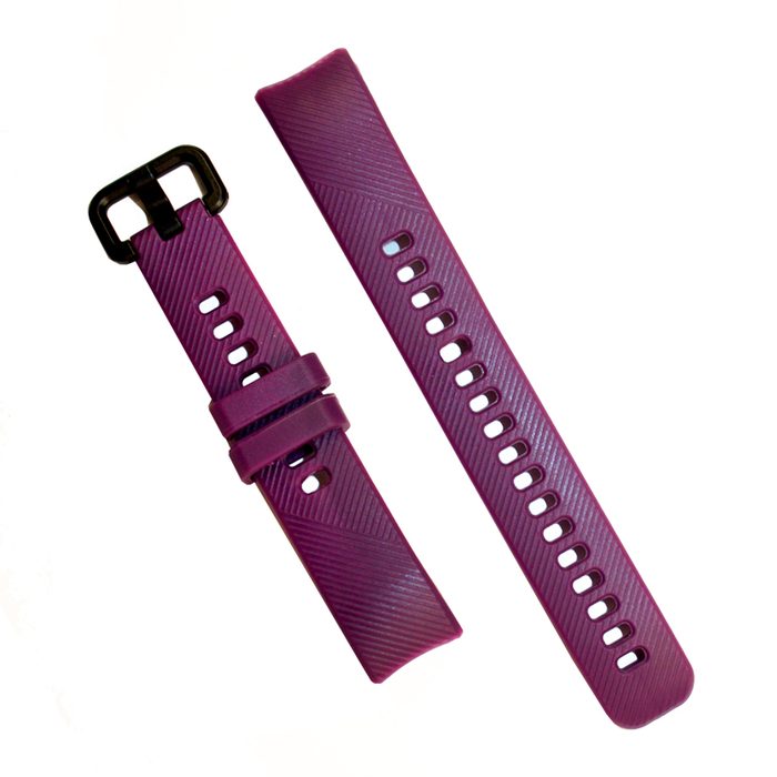 Силиконовый ремешок для Honor Band 5 фиолетовый